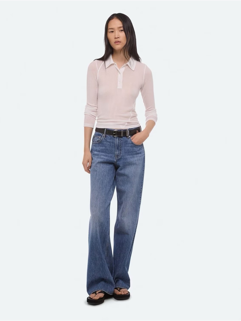 NWT Helmut Lang Wardrobe Five-Pocket Jeans Classic Blue 30